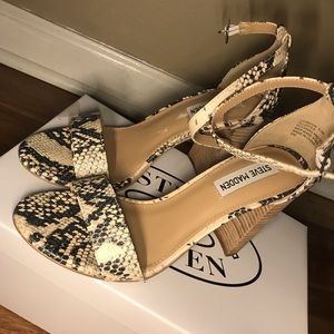 Carrson Snake Skin heels